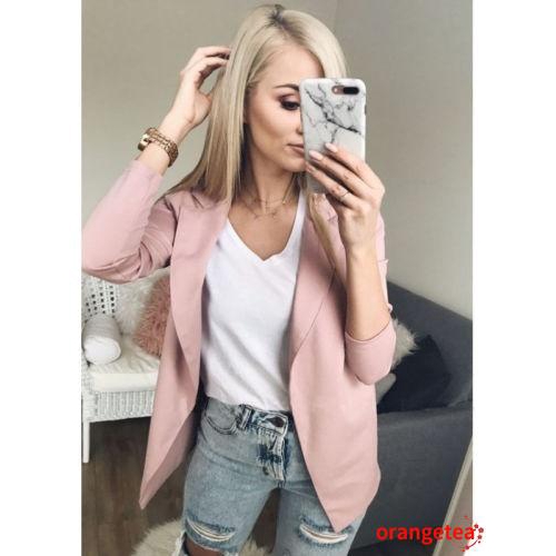 Áo khoác Blazer tay dài thiết kế tôn dáng cho nữ