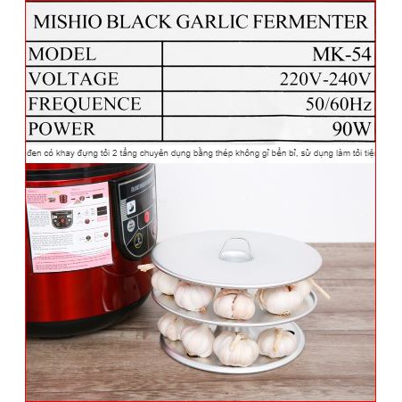Máy làm tỏi đen chuyên dụng Mishio MK54