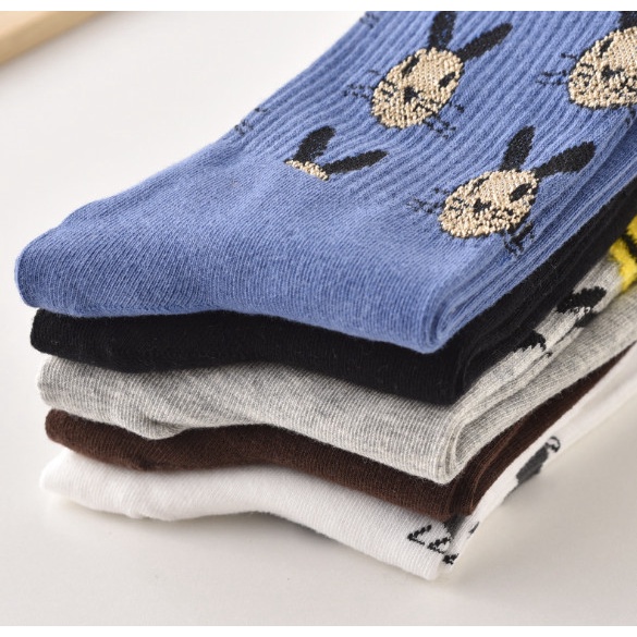 Vớ Tất hình Gấu cao cổ Nam Nữ siêu dễ thương và xinh xắn