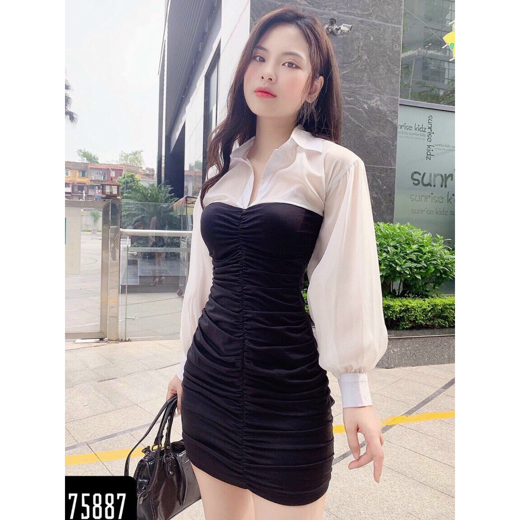 Đầm ôm body siêu sang chảnh mới về đủ size S M L XL XXL