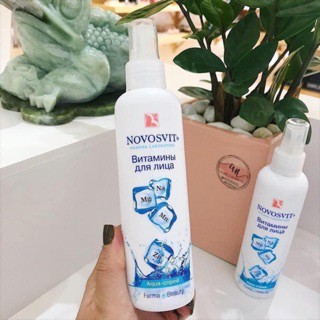 Xịt khoáng Novosvit date mới nhất