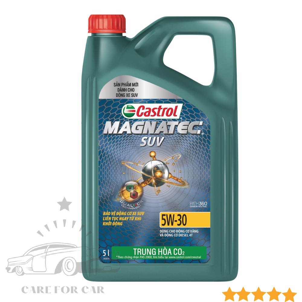 [ DẦU TỔNG HỢP TOÀN PHẦN ] Nhớt Ô Tô Castrol Magnatec SUV 5W30, nhớt động cơ phù hợp cho cả máy xăng