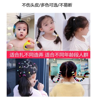 cột tóc cho bé set 100 cái túi bozip