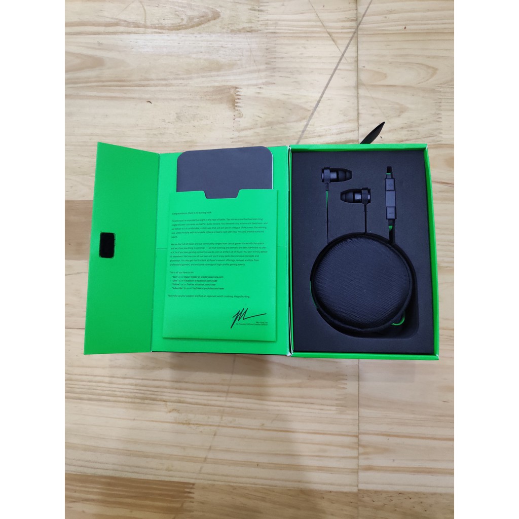 Tai nghe Razer Hammerhead Pro V2  Mới 100% Fullbox hàng chất lượng