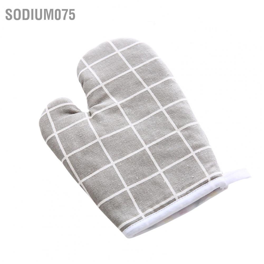 Sodium075 Lò nướng Mitt Nấu ăn Găng tay chịu nhiệt Dụng cụ làm món