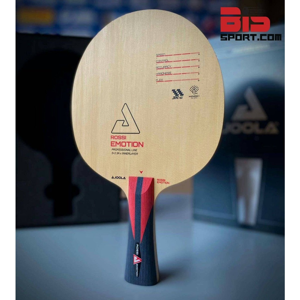 Cốt Vợt Bóng Bàn Joola Rossi Emotion ( 5 gỗ 2 carbon ) - Chính Hãng - Thương Hiệu Đến Từ Châu Âu