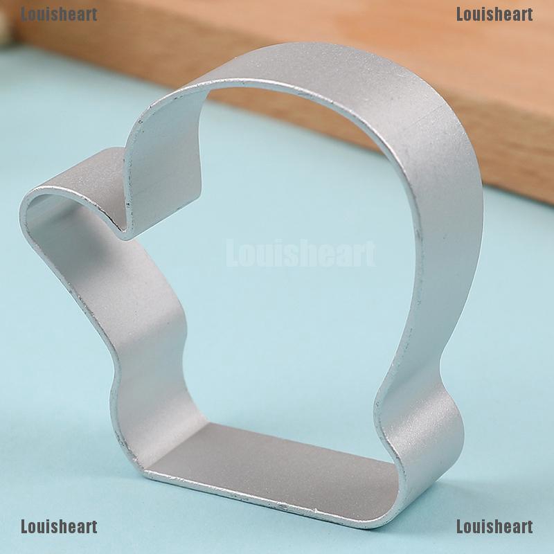 Bộ 5 Khuôn Cắt Bánh Quy Làm Từ Nhôm Hình Giáng Sinh