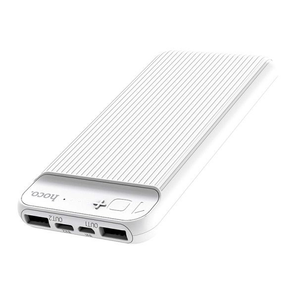 Sạc dự phòng Hoco J52 Bản Nâng Cấp ✔10000mAh ✔Siêu Mỏng ✔️ Sạc 2 Thiết Bị Cùng Lúc - Bảo Hành Chính Hãng 12 Tháng