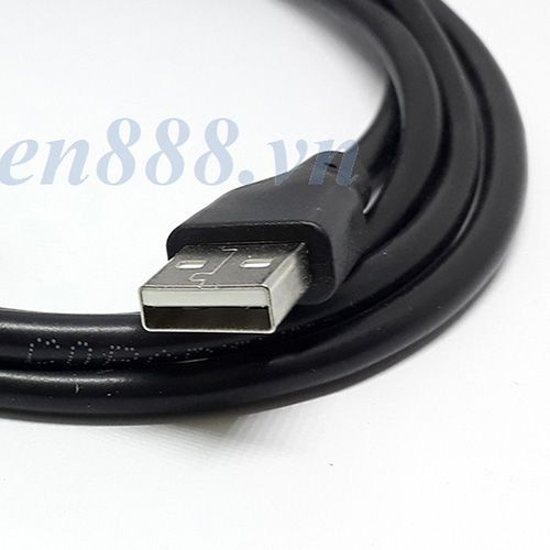 Cáp USB Đực Sang USB Cái Màu Đen Dài 1.5m