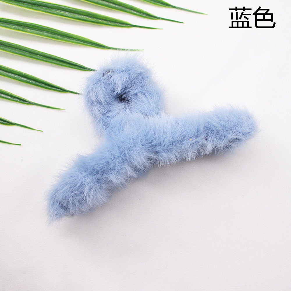 Dễ Thương Kẹp Tóc Lông Thỏ Đáng Yêu Cho Nữ