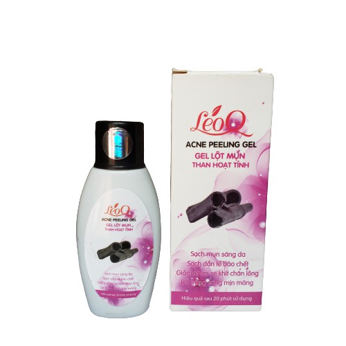 Gel lột mụn đầu đen  than tre hoạt tính LeoQ 60g