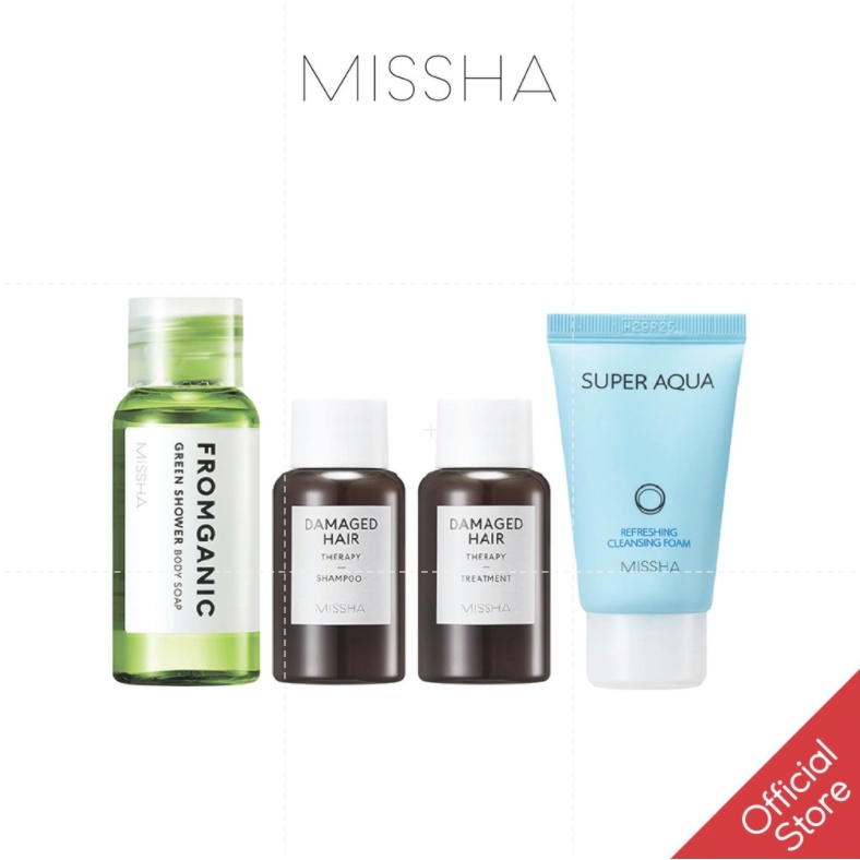 [Mã COSDEP -8% ĐH250k]Bộ Kit Du Lịch MISSHA Traveling Kit Hologram Edition