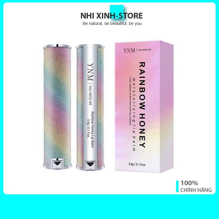 Son Dưỡng Môi Đổi Màu YNM Rainbow Honey Lip Balm