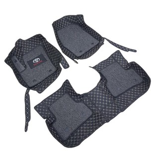 Thảm sàn, lót sàn Da 6D cao cấp cho Toyota Corolla Cross 2020