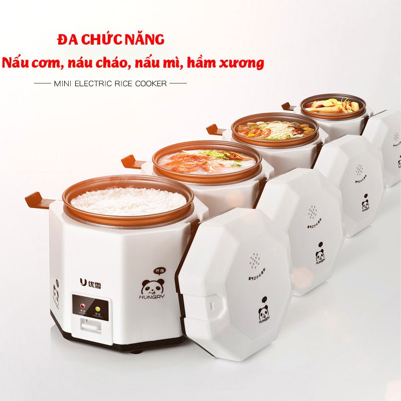 Nồi cơm điện MiNi 1.2L UXUE B12 công nghệ nhiệt 3D nấu cơm dành cho 1-2 người | BigBuy360 - bigbuy360.vn