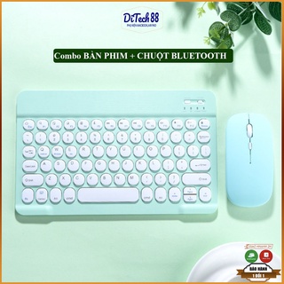 Bàn Phím Bluetooth và Chuột không dây cho Ipad Máy Tính Bảng,bàn phím không dây mini nhỏ gọn - Ditech88