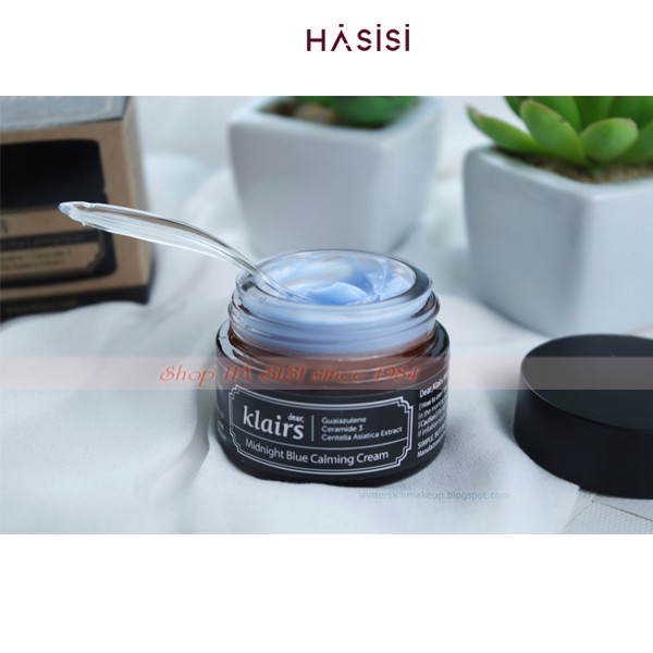 Kem Dưỡng Ẩm, Làm Dịu và Phục Hồi Da Ban Đêm KLAIRS - Midnight Blue Calming Cream 30ml