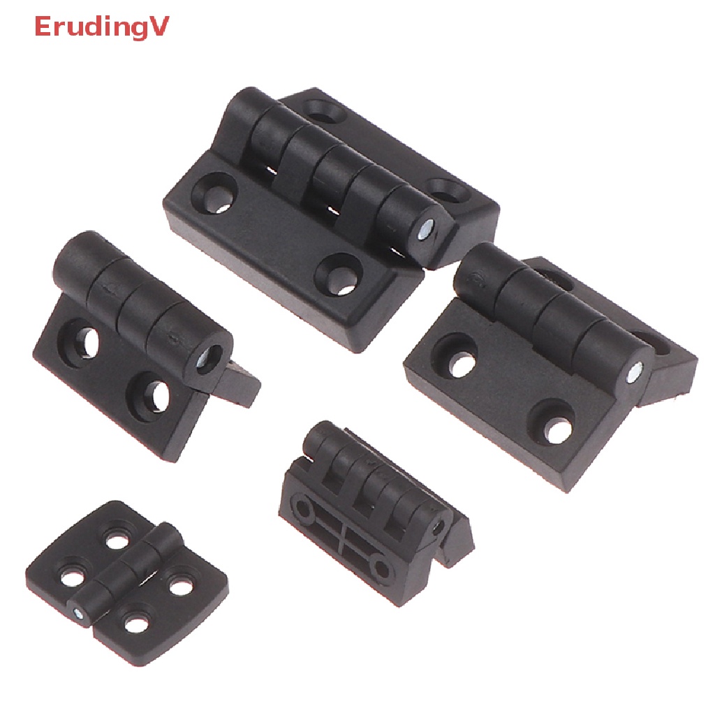 1 Bản Lề Cửa Mini Bằng Nhựa ABS Màu Đen Chất Lượng Cao