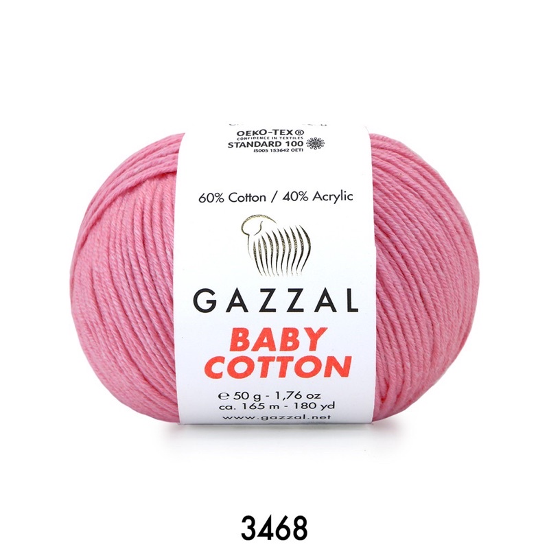 Len Gazzal Baby Cotton (Mã 3410 ~ Mã 3459)