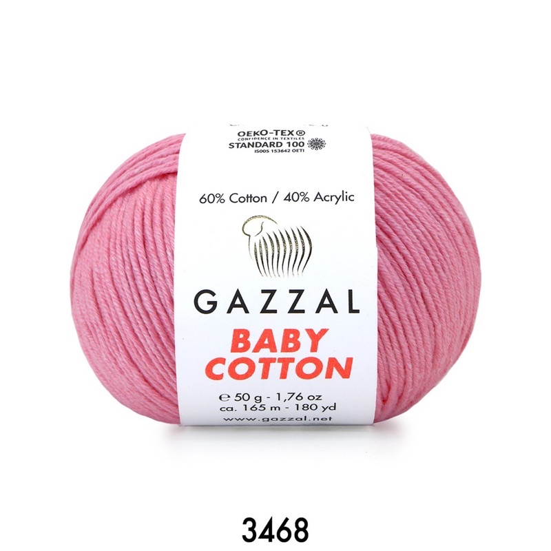 Len Gazzal Baby Cotton (Mã 3460 ~ Mã 3468)