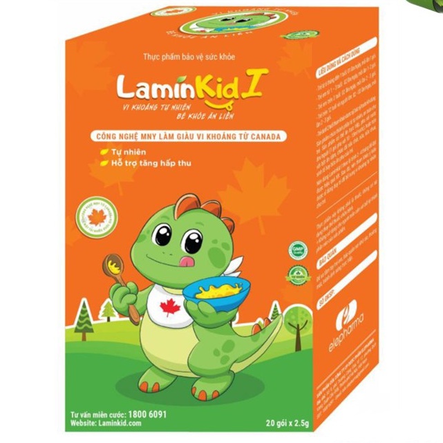 Cốm Laminkid I - Tiêu hoá tốt, trẻ ăn ngon, giúp tăng sức đề kháng và tăng cân tự nhiên