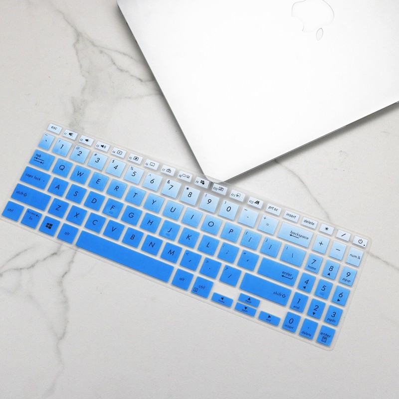 Miếng Silicon Phủ Bàn Phím Laptop ASUS Vivobook S15 S531f S531 Zenbook 15 Mars 15 VX60GT 15.6'' Inch