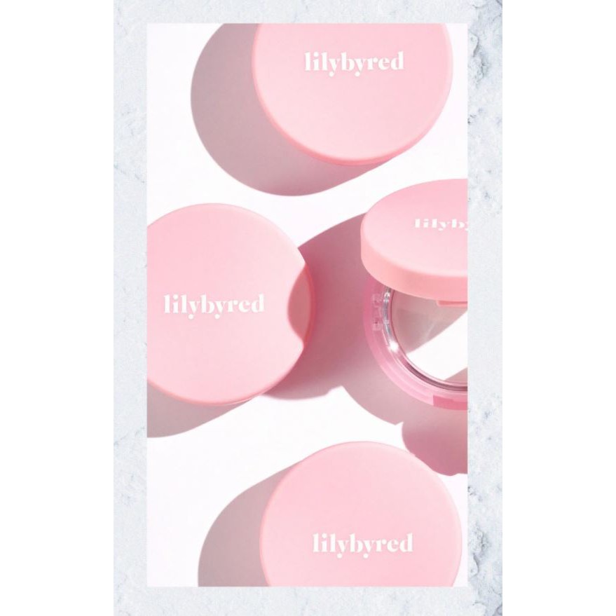 Phấn Phủ Dạng Nén Kiềm Dầu Hiệu Quả, Cho Làn Da Mịn Màng Lilybyred Sebum Lock Pact 5.5g