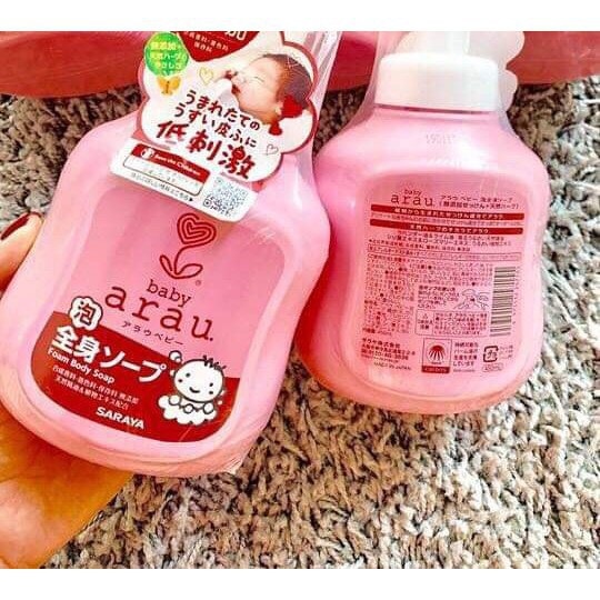 Sữa tắm gội Arau Nhật 450ml