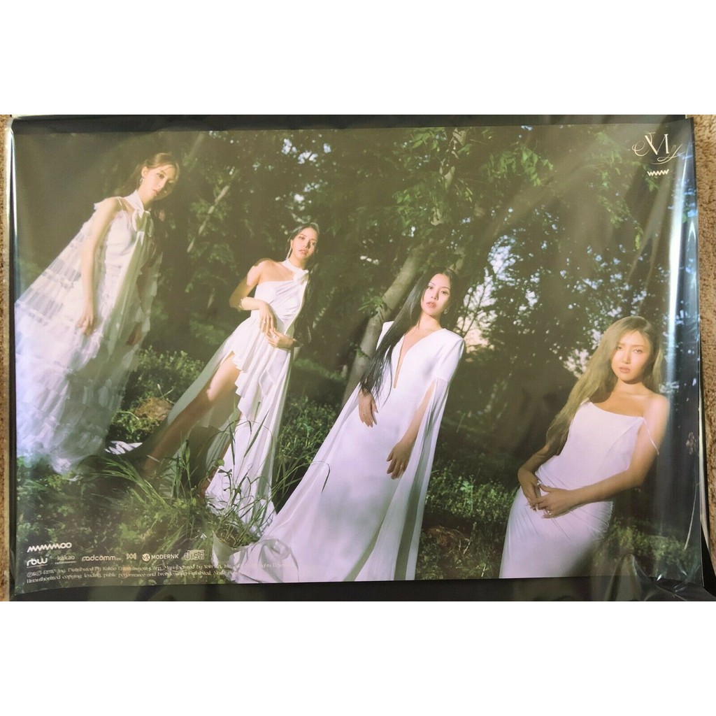 #MéoStore Poster Kpop Mamamoo chính hãng có ống tube nhựa bảo vệ hàng có sẵn | BigBuy360 - bigbuy360.vn
