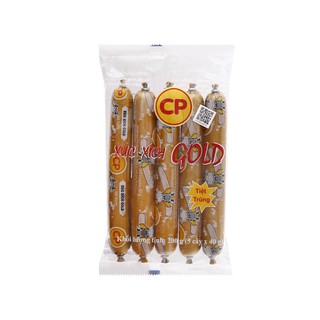 Xúc xích bò tiệt trùng C.P Gold gói 200g