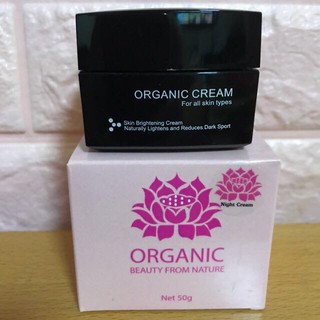 Kem đêm sau tái tạo Organic