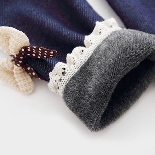 Quần Legging Đính Nơ Cho Bé Gái