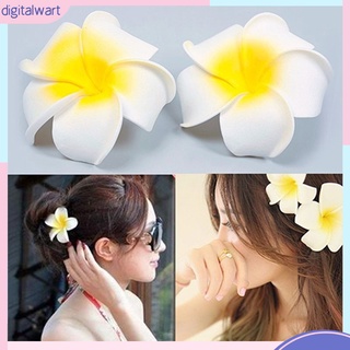 Set 2 Kẹp Tóc Hình Hoa Sứ Trắng Thời Trang Cho Nữ