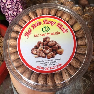 Hạt điều rang muối còn vỏ lụa 500g
