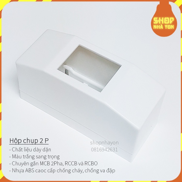 Hộp chụp CB 2 Pha CB Chống giật Loại Phổ Thông