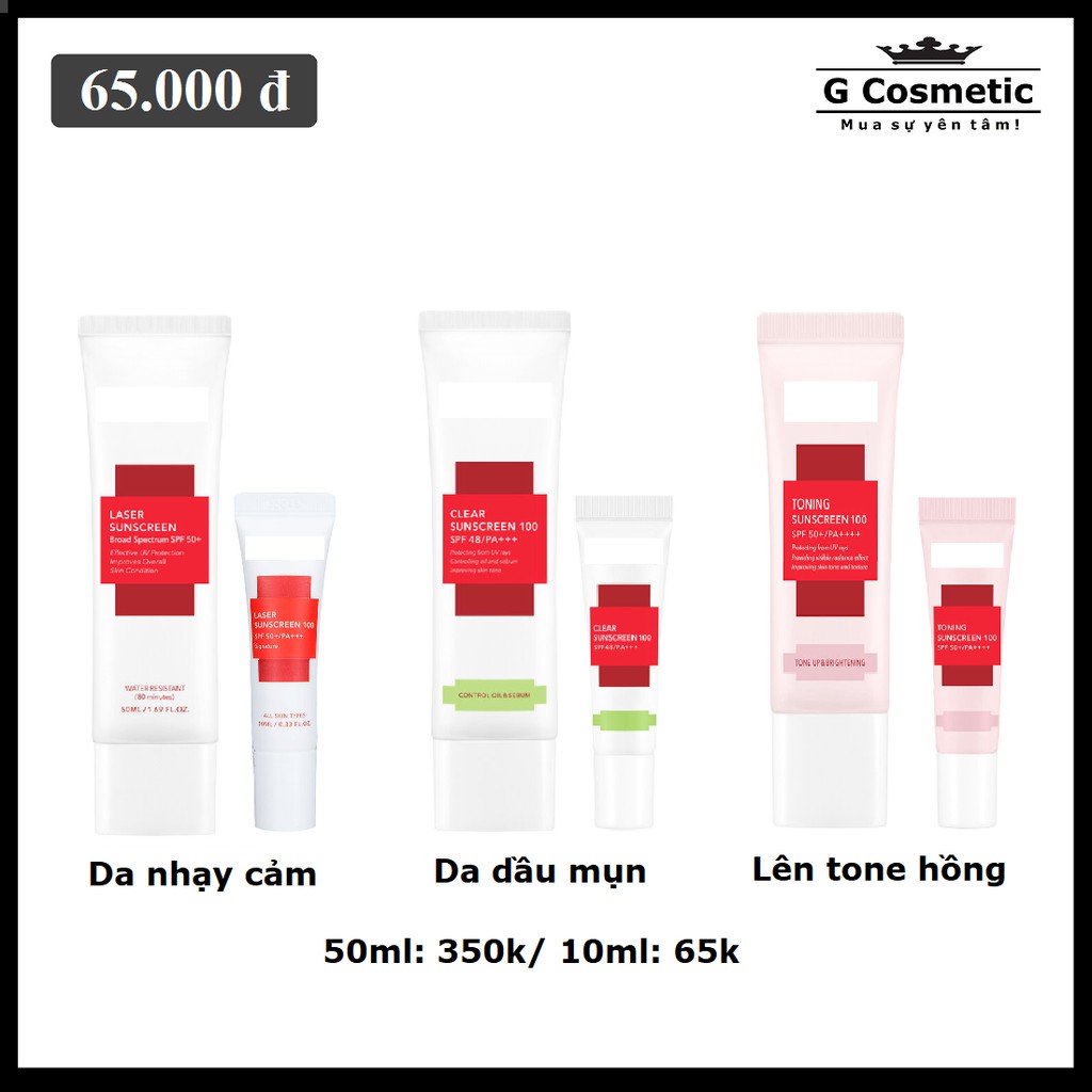 Kem chống nắng CéllFushíon Mini 10ml