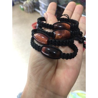 Vòng tay lu thống đá mắt.hổ đỏ