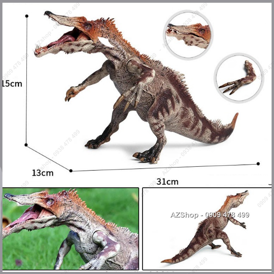 Mô Hình Khủng Long Baryonyx - Size Lớn Dài 31cm