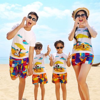 (Nhiều Màu) Quần Đùi Mặc Nhà Cho Cả Gia Đình Nhiều Size