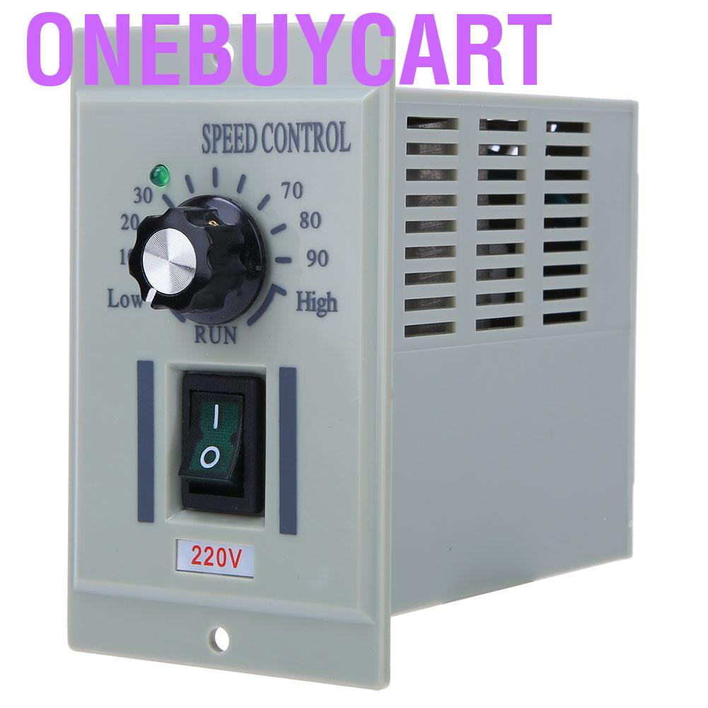 Onebuycart Motor Speed Control Controller Mini Permanent Magnetic DC Governor DC-51 220V Input