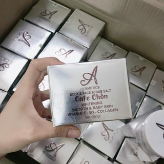 Tẩy da chết cafe chồn acomestichang chinh hang