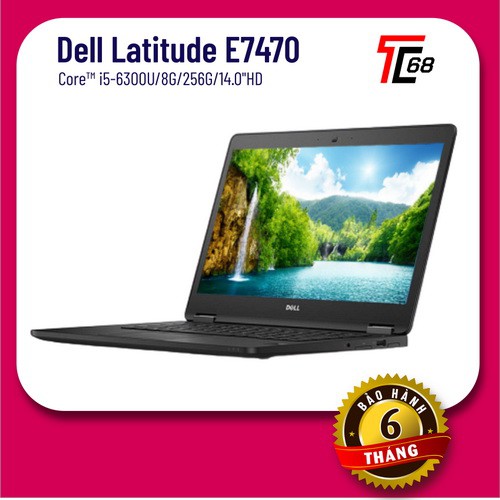 Máy tính xách tay Dell Latitude E7470 I5-6300U/8G/256G SSD/14" [LỖI ĐỔI MỚI TRONG 15 NGÀY] | BigBuy360 - bigbuy360.vn