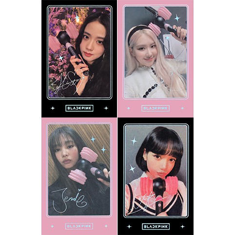 Set card Blackpink Lightstick UNOFFICIAL