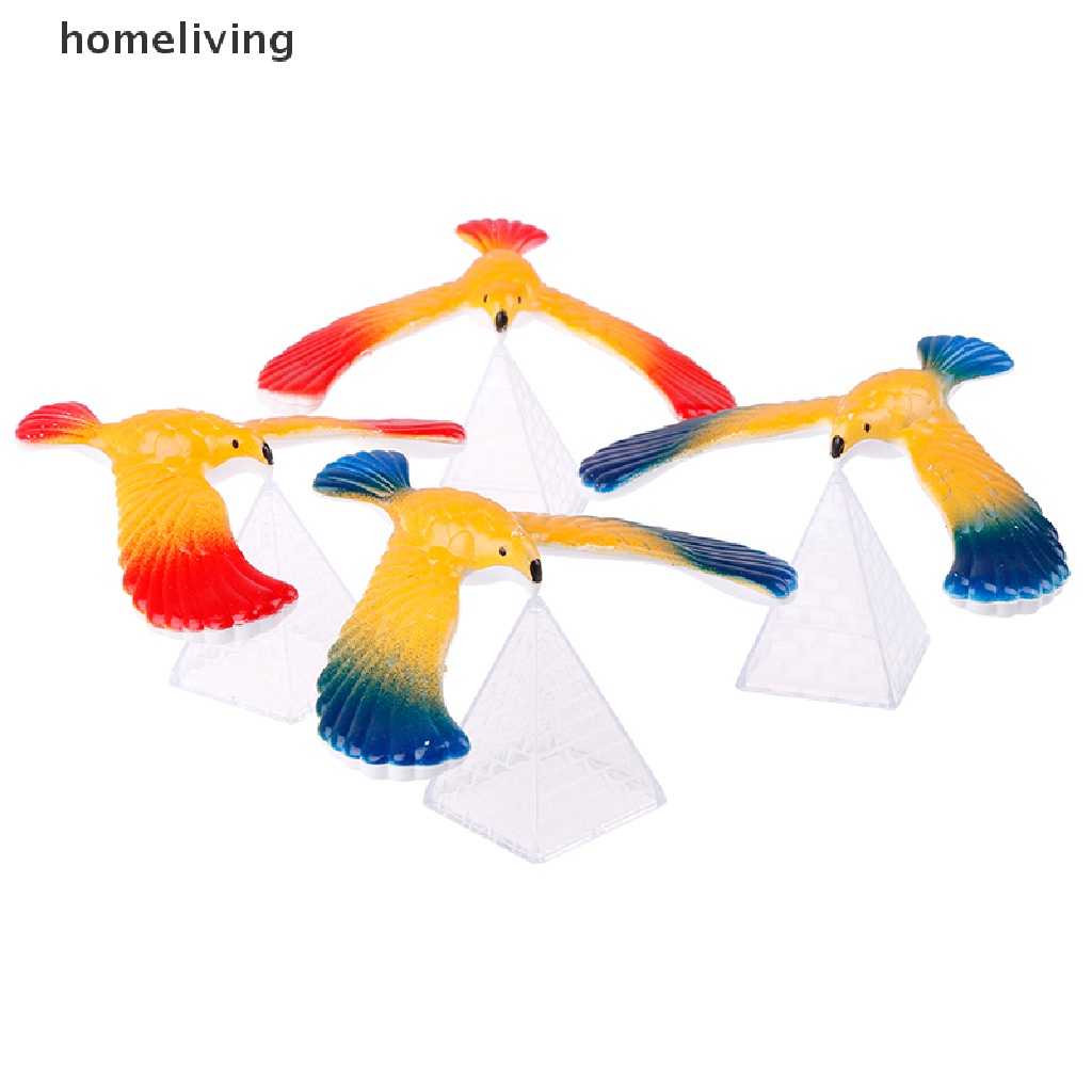 1 Bộ Chim Giữ Thăng Bằng + Kim Tự Tháp Đồ Chơi Khoa Học Thú Vị Cho Bé