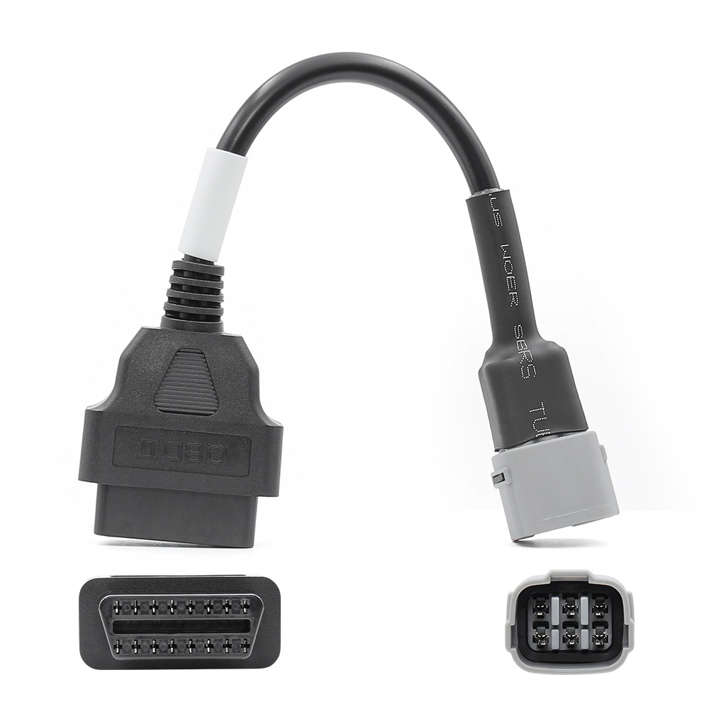 Dây Cáp Chẩn Đoán Xe Máy OBD2 Cho Suzuki 6PIN Ducati 4 Pin Kawasaki 6 Pin Kymco 3PIN Harley Davidson 4PIN / 6PIN ELM327 OBDII 16 Pin OBD2