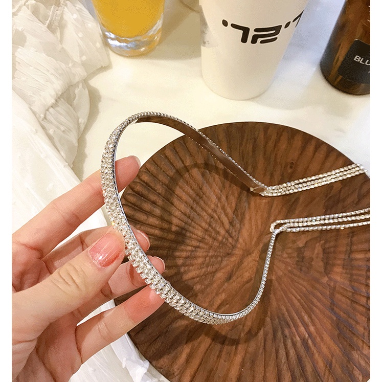 Băng Đô Đính Đá Thời Trang Hàn Quốc Dành Cho Nữ