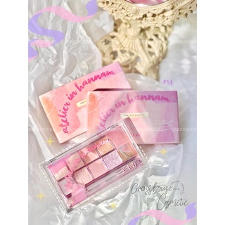  Phấn mắt CLIO New Pro Palette in Seoul Forest #14. Atelier in Hanam 10 ô màu 