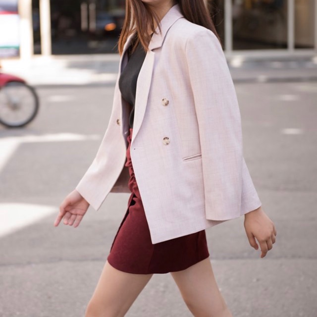 Áo vest Hồng nhạt Daisy thiết kế