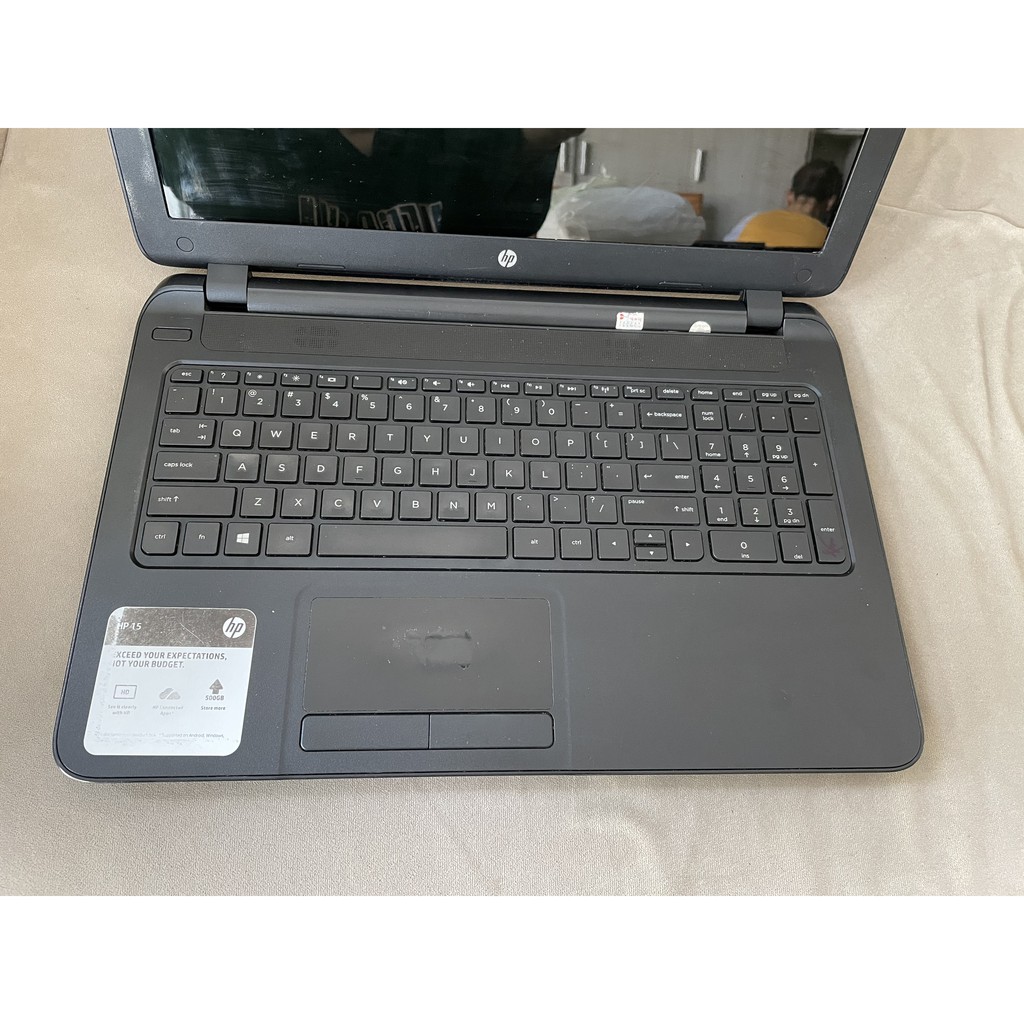 Máy tính Laptop HP 15 Notebook PC/ AMD E1-2100/ Ram 4GB/ SSD 120G/ HDD 500GB