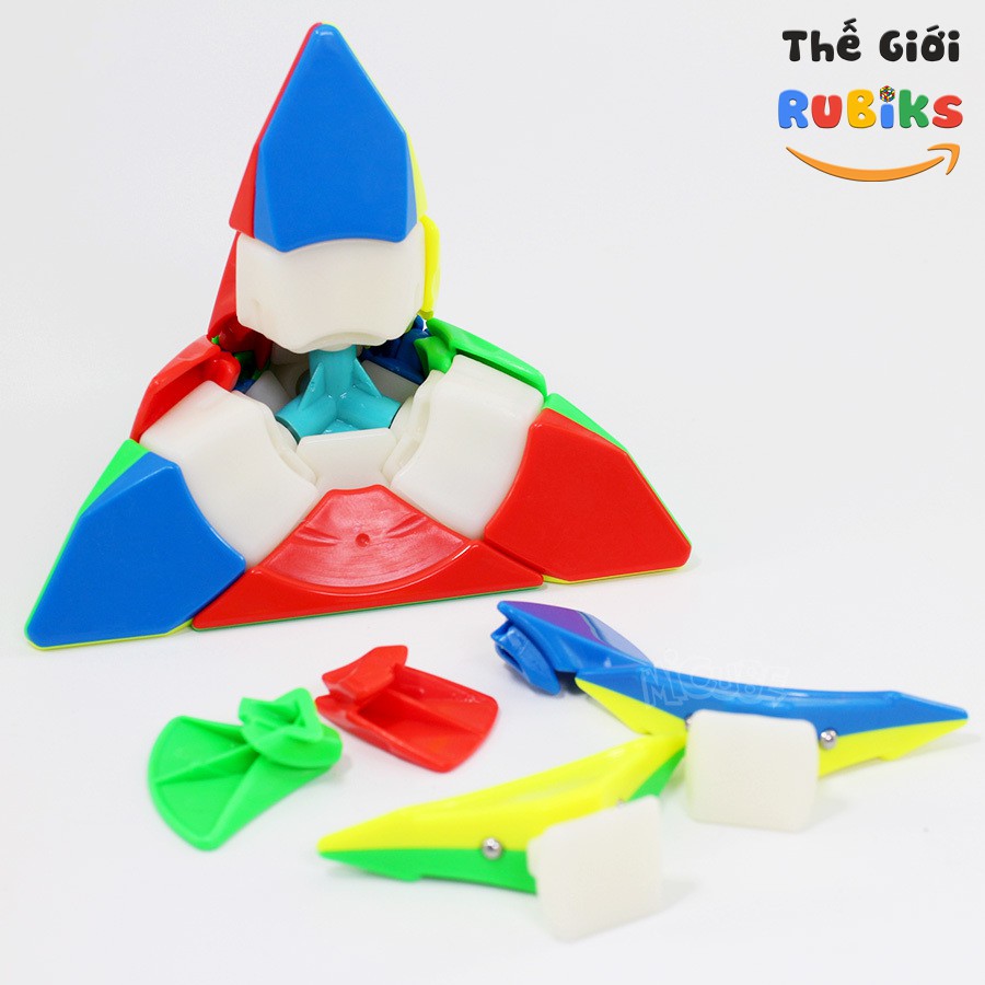 Biến Thể Rubik YJ Petal Pyramid Yulong JinZiTa Tam Giác Pyraminx Cube